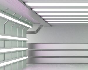 Lumière de garage LED à 3 panneaux