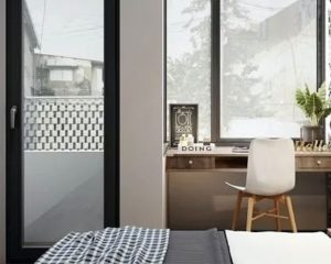 Ventres à battants auvent pour l'appartement
