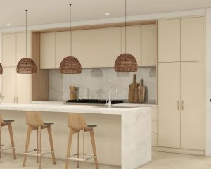 Gabinetes de cocina de China MDF