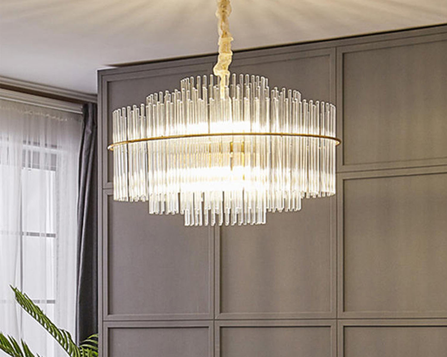 Lustre en cristal