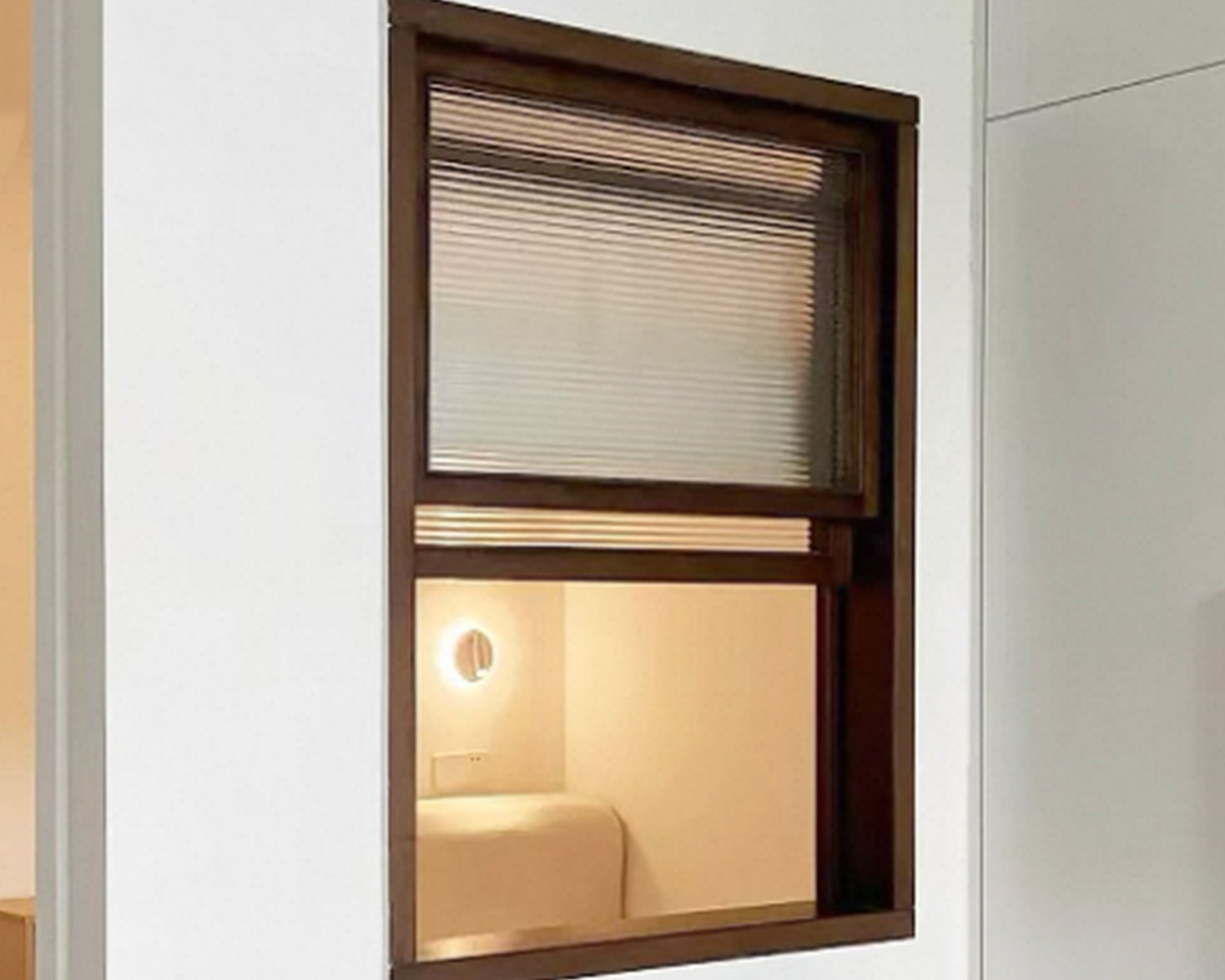 Ventanas deslizantes verticales de doble colusión