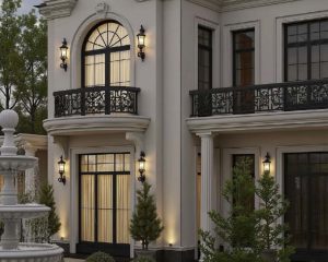 Ventanas europeas para villa