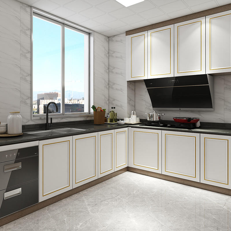 Полный набор белого кабинета современной мебели кухни для квартир