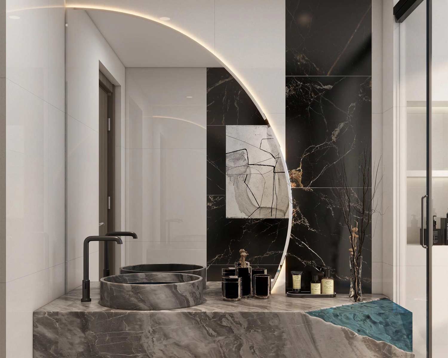 Vanités de salle de bain haut de gamme