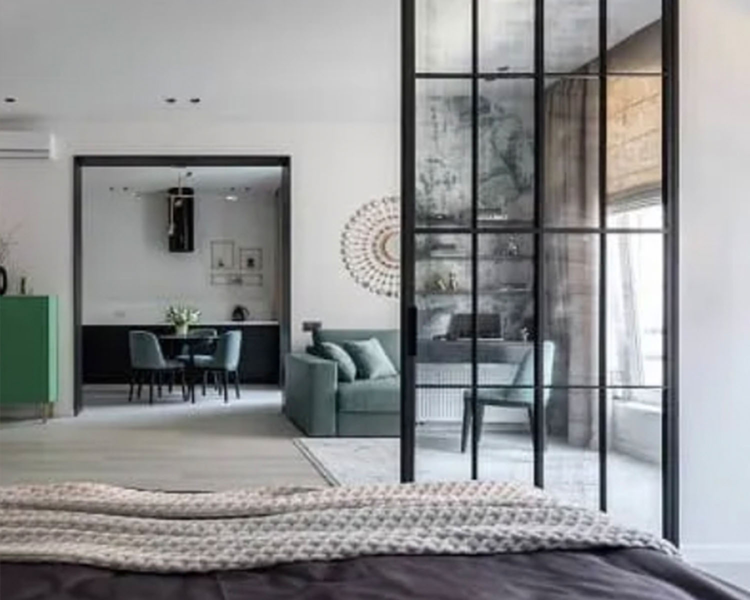 Внутренний UPVC-Sliding-Doors