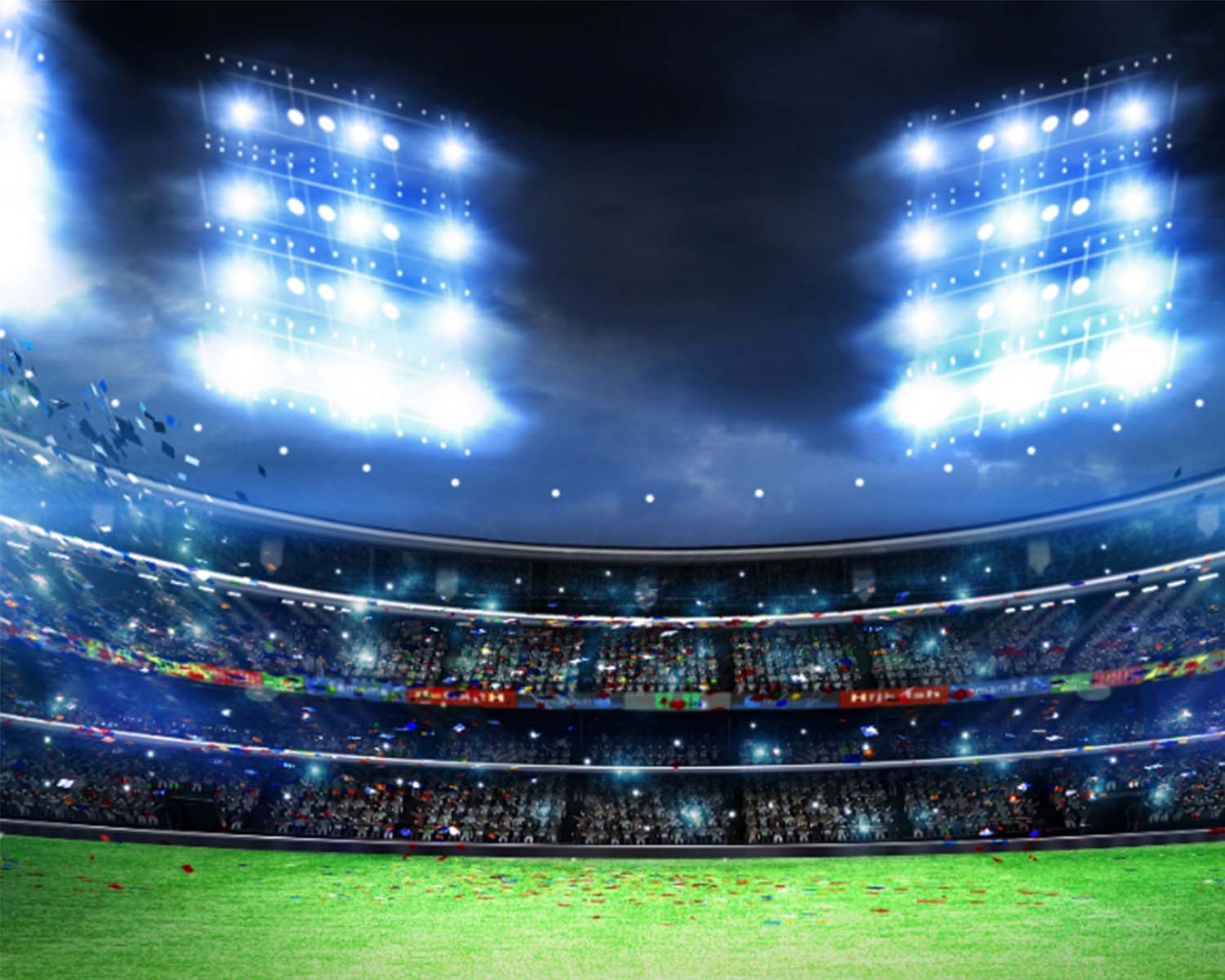 Lumières du stade de football LED