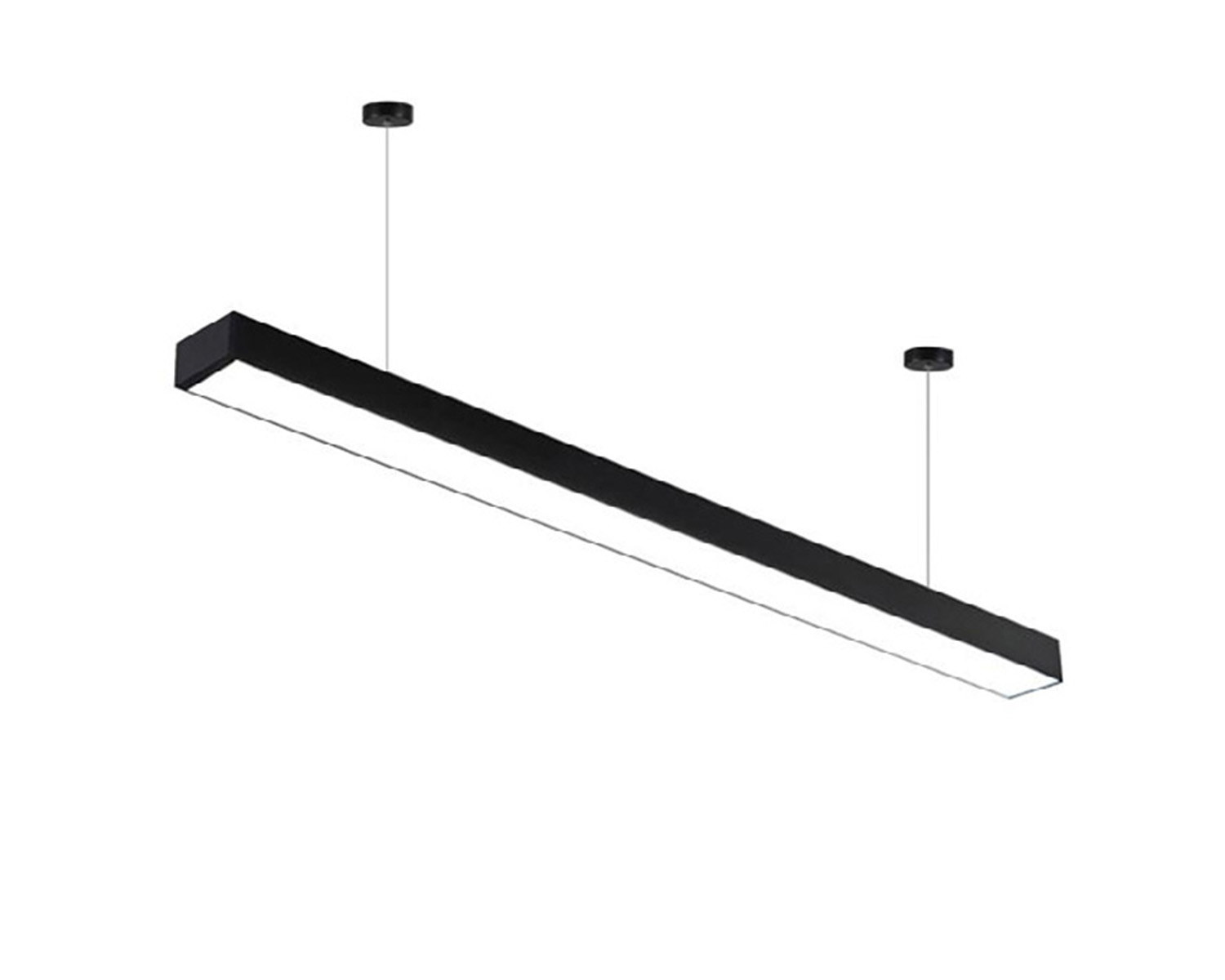 Luces LED lineal alta en la bahía