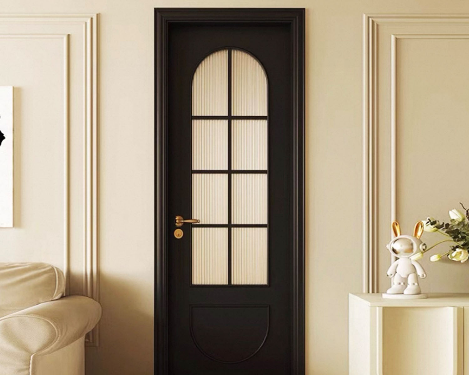 Puertas francesas interiores modernas