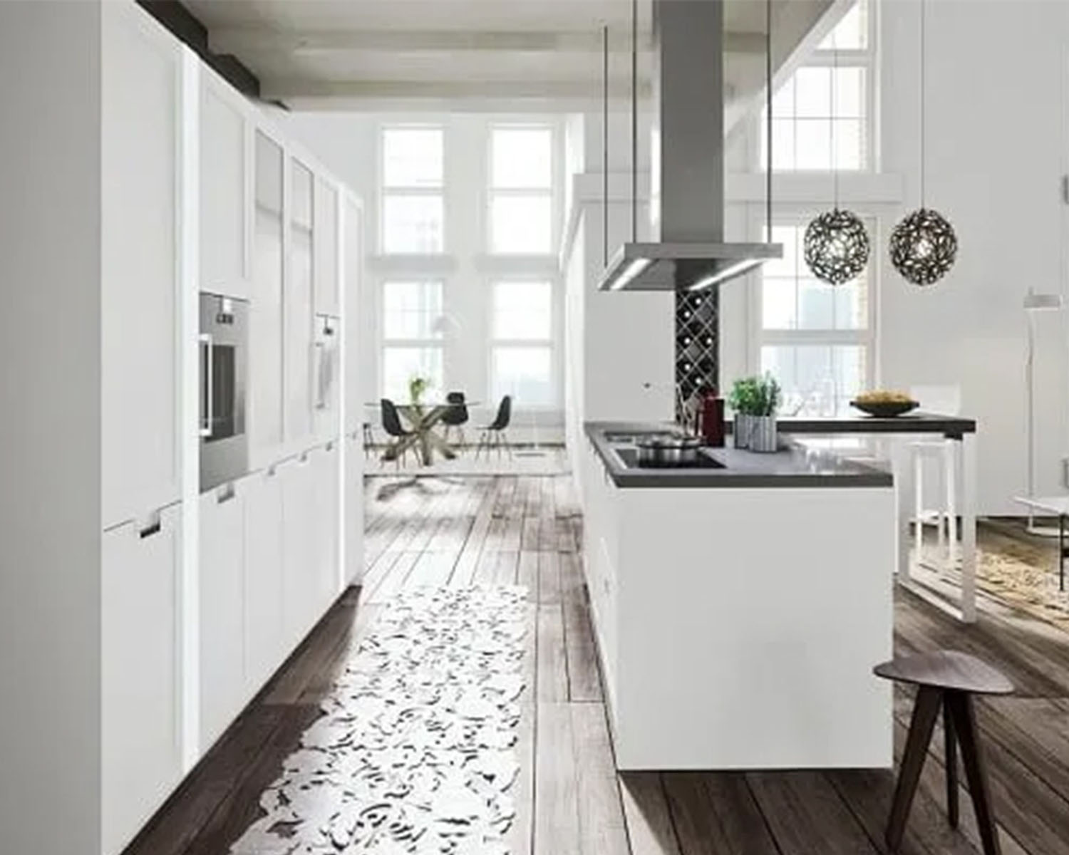 Armoires de cuisine en PVC