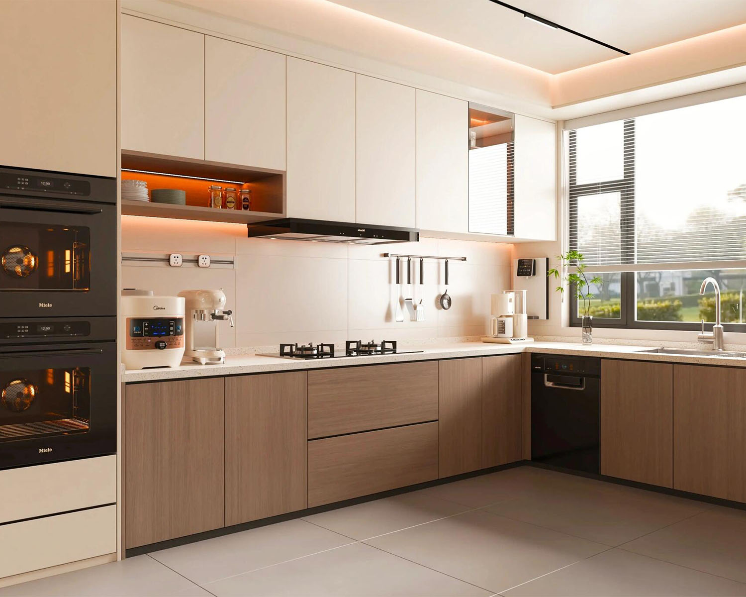 Armoires de cuisine en pin