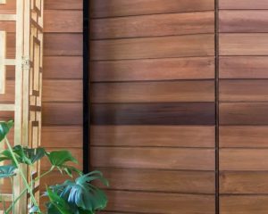 Porte rustique pour l'appartement