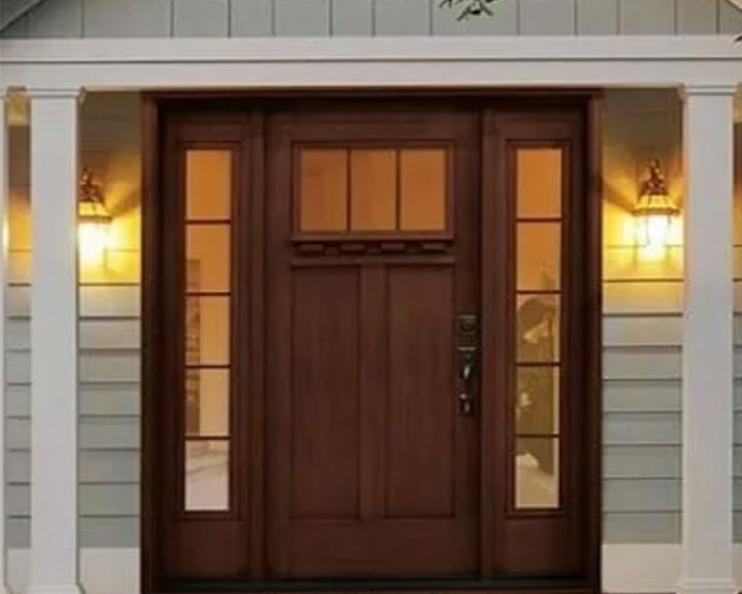 Portes extérieures rustiques