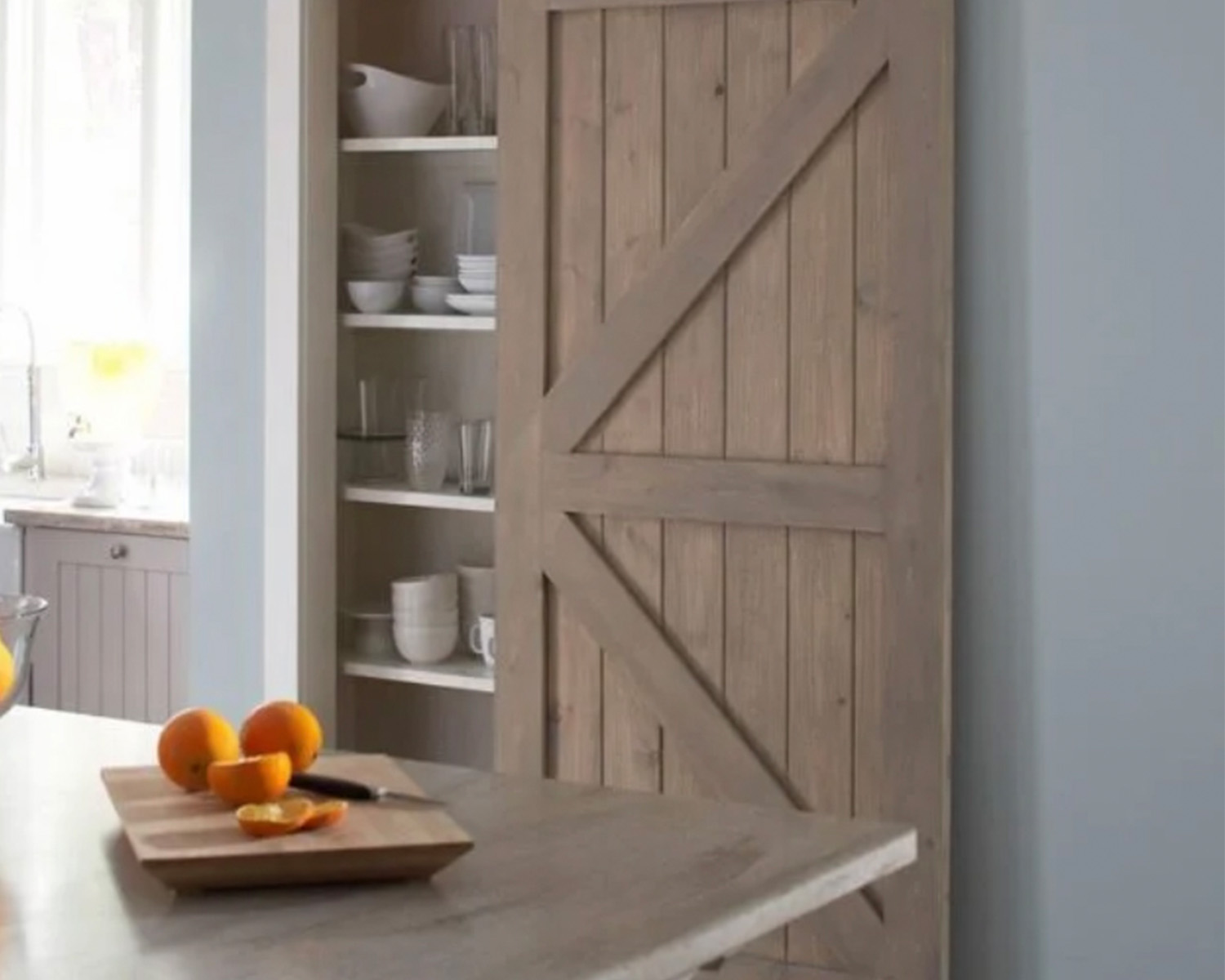 Portes de garde-manger rustiques