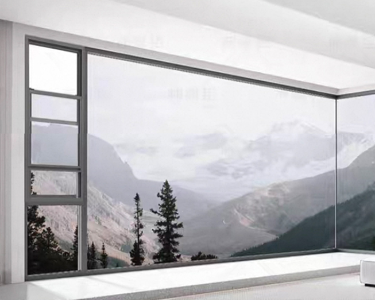 Ventanas deslizantes verticales de una sola colgación