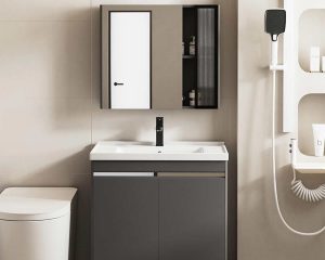 Armoire de salle de bain en acier inoxydable