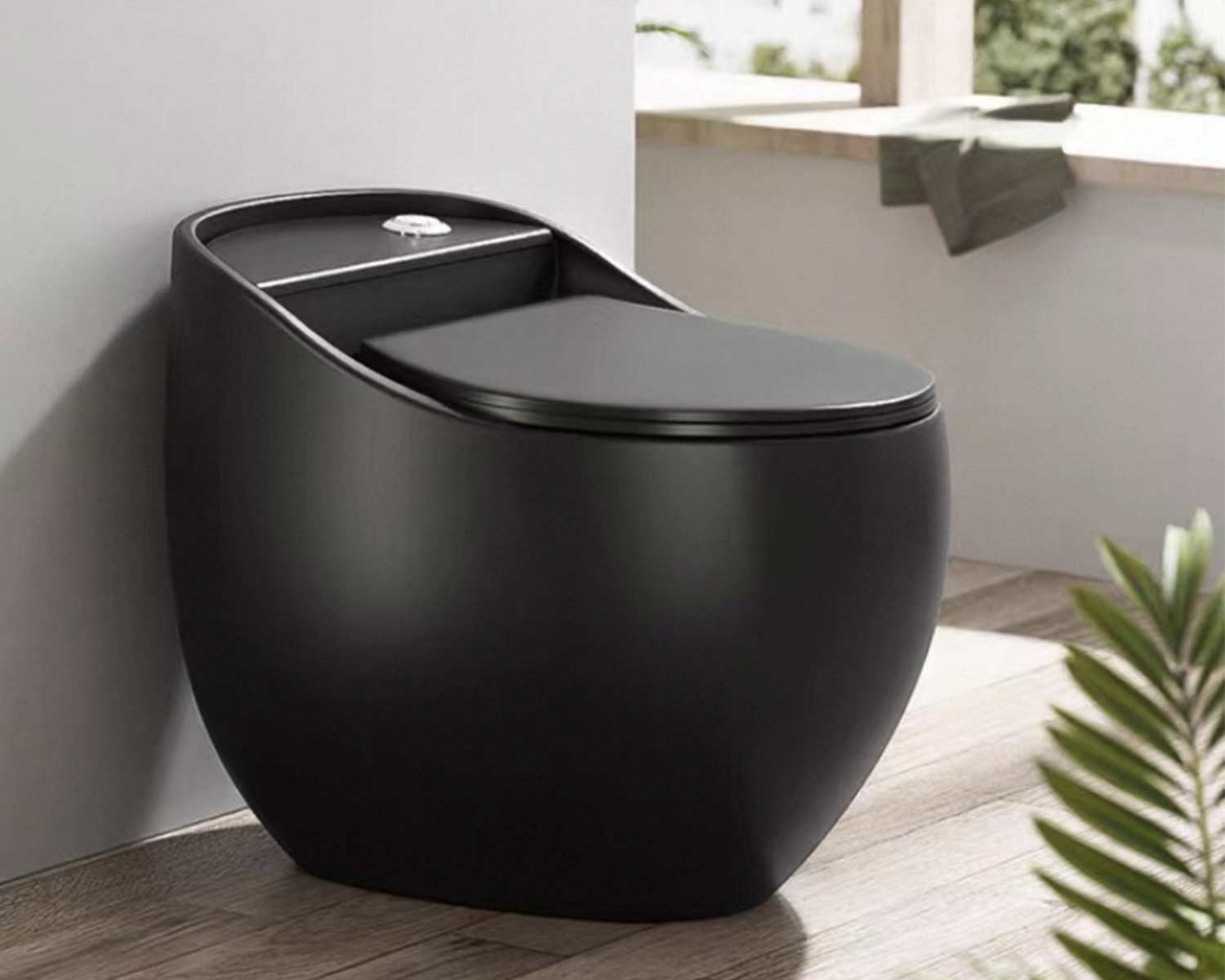 Toilettes sans réservoir pour l'appartement
