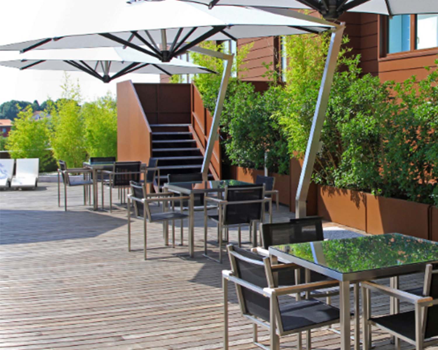 Tile d'ardoise pour le restaurant