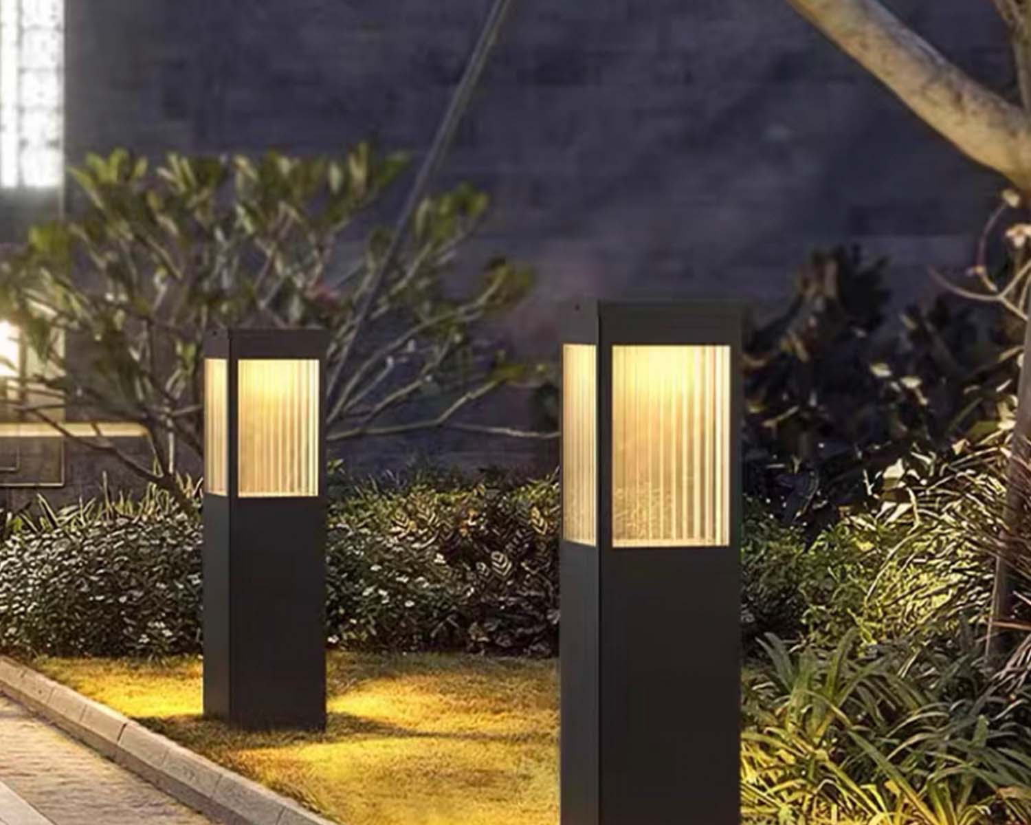 lumières extérieures solaires