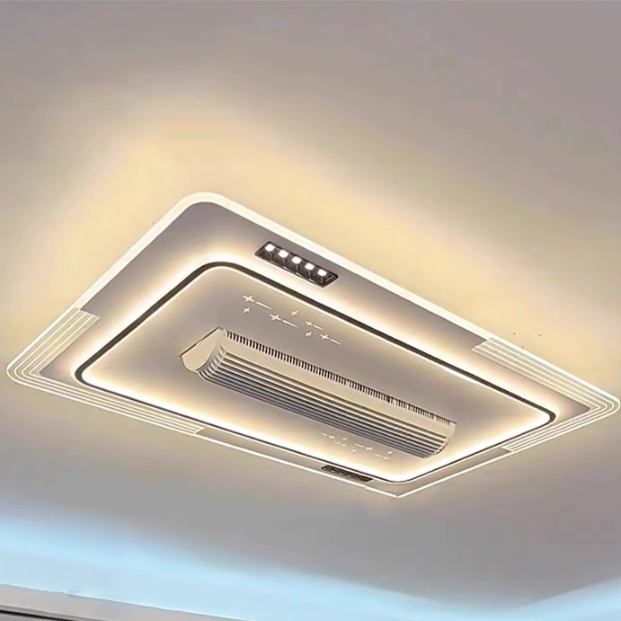 ضوء مروحة السقف LED: الأسلوب والراحة والتخصيص